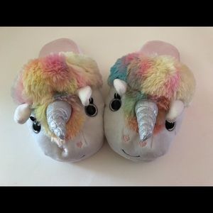 TopShop Adorable Unicorn Slippers